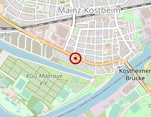 Karte: EVIM Gemeinnützige Altenhilfe GmbH Seniorenzentrum Kostheim