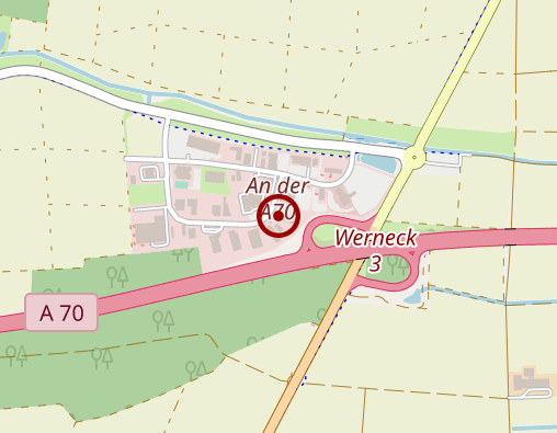 Karte: Bayerisches Rotes Kreuz Kreisverband Schweinfurt