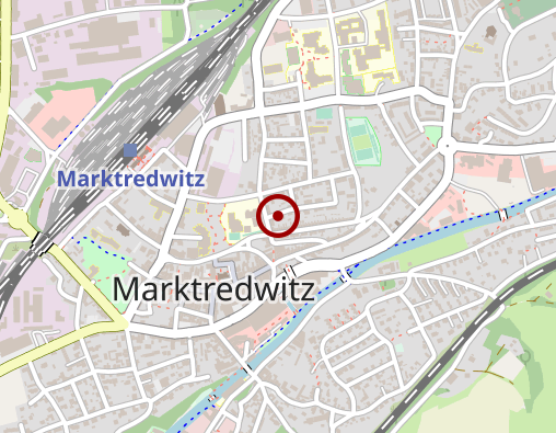 Karte: Bayerisches Rotes Kreuz Rettungsdienst, Häusliche Krankenpflege Waldershof