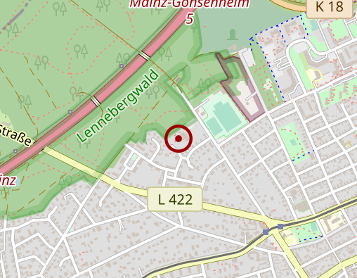 Karte: Alten- u. Pflegeheim der Alice-Schwesternschaft