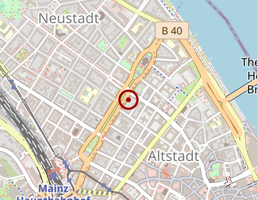 Karte: Integrationsfachdienst/Berufsbegleitender Dienst Rheinhessen