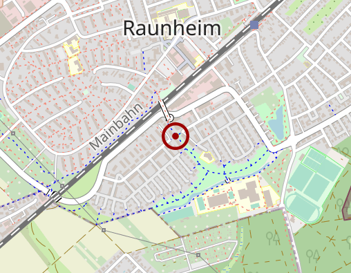 Karte: K&S Seniorenresidenz Raunheim