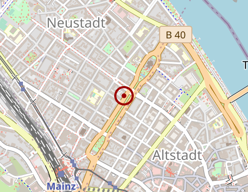 Karte: Gamp Canan Rose