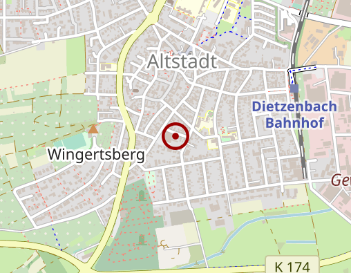 Karte: Vergissmeinnicht