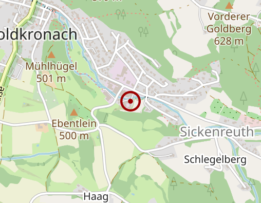 Karte: GSF-Ganzheitliche Seniorenpflege Fichtelgebirge GmbH