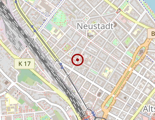 Karte: Commit-Club Behinderter und ihrer Freunde in Mainz und Umgebung e.V. Frau Ruth Jaensch