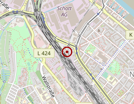 Karte: Arbeiter-Samariter-Bund KV Mainz-Bingen