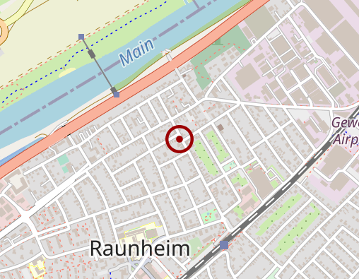 Karte: Taxizentrale Raunheim