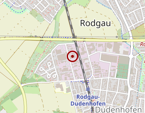 Karte: Pflegedienst Rodgau