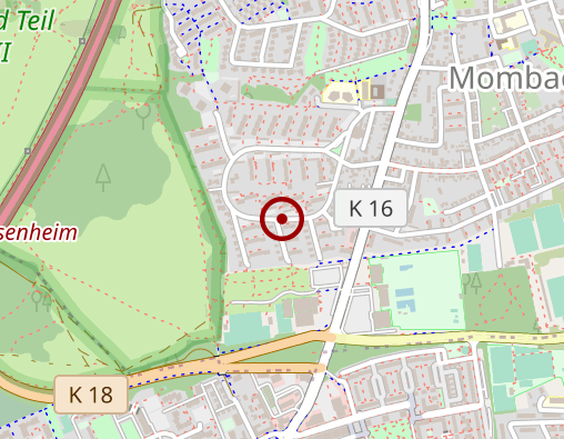 Karte: Caritasverband Mainz e.V. Tagespflege