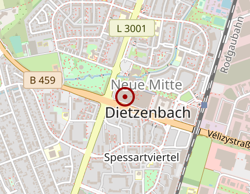 Karte: DocMorris-Apotheke Dietzenbach OHG