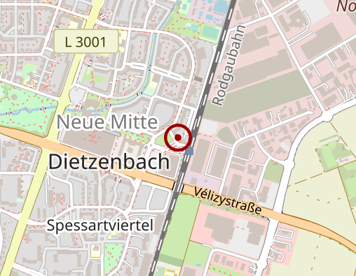 Karte: easyApotheke Dietzenbach