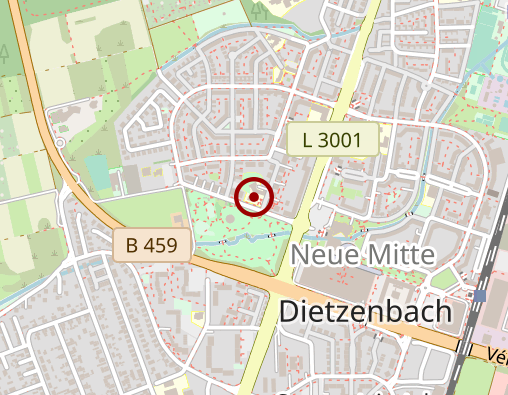 Karte: DRK-Senioren-Zentrum Dietzenbach "Am Stadtpark" gGmbH