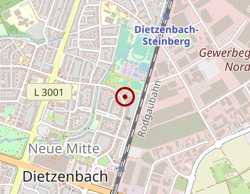 Karte: Werkstätten Hainbachtal gemeinnützige GmbH