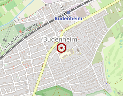 Karte: ASB Alten- und Pflegeheime Mainz gGmbH Seniorenzentrum Budenheim