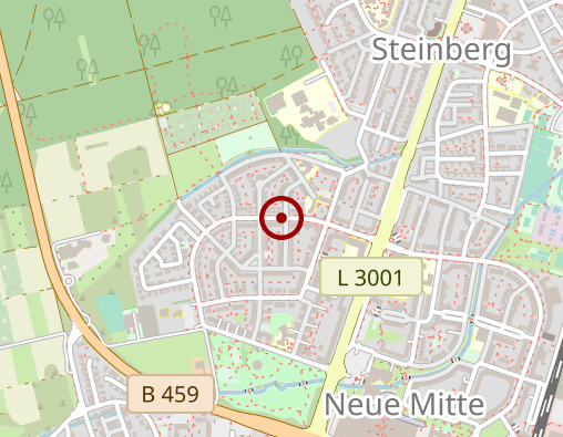 Karte: Seniorenresidenz Dietzenbach Betriebs GmbH DOREAFAMILIE Dietzenbach stationäre Pflegeeinrichtung