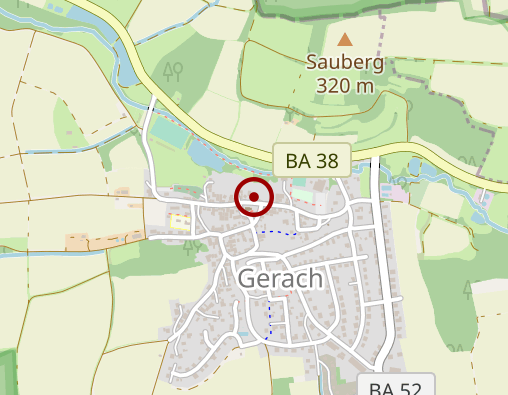 Karte: Mietwagenservice STEIGERWALD