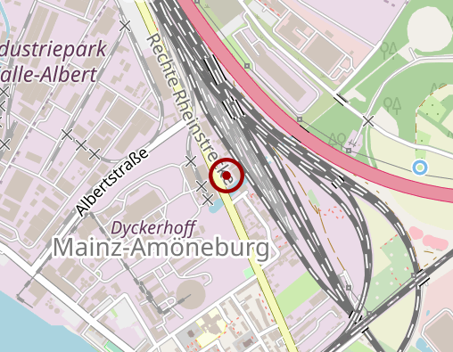 Karte: Rettungswache Wiesbaden