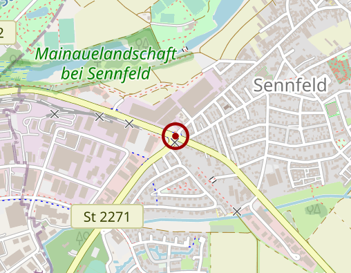 Karte: Betreuungsgruppe "Gemüsestube"