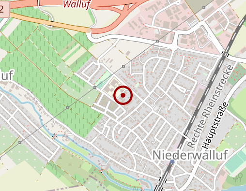 Karte: EVIM Service Wohnen für Senioren Walluf