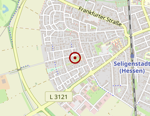 Karte: Kursana Care GmbH Kursana Domizil Seligenstadt Altenpflegeheim