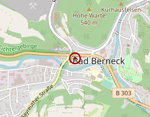 Karte: Seniorenhaus Bad Berneck GmbH