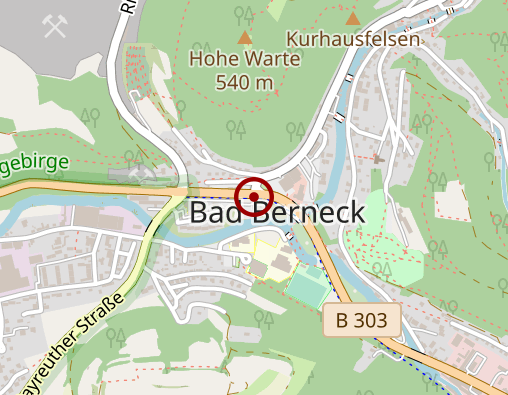 Karte: Seniorenhaus Bad Berneck GmbH