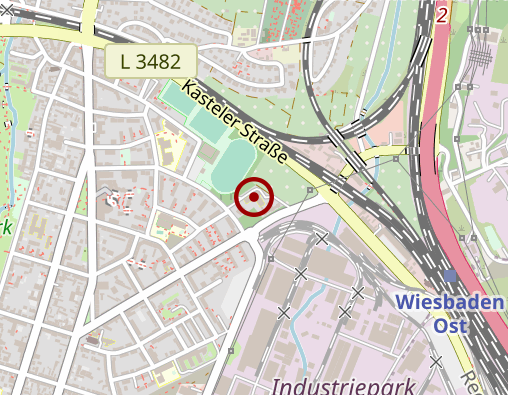 Karte: AltenHilfe Wiesbaden GmbH Toni-Sender-Haus