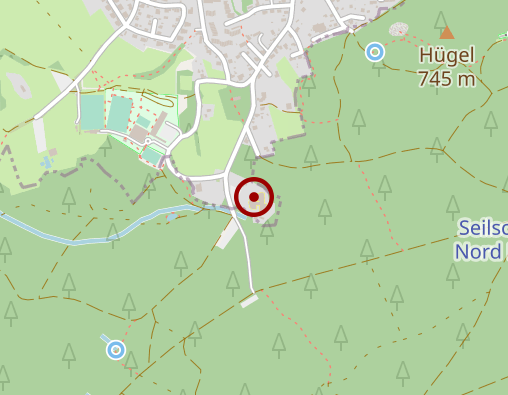 Karte: Pflegezentrum Bischofsgrün