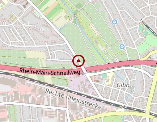 Karte: Sozialstation Wiesbaden