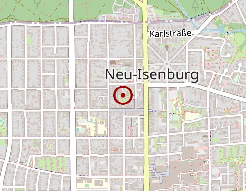 Karte: An den Platanen Mission Leben - Im Alter GmbH Alten- und Pflegeheim