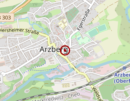 Karte: Seniorenhaus Fichtelgebirge