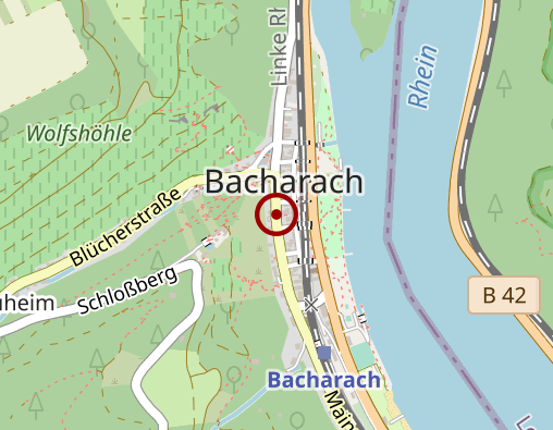 Karte: Bacchus-Apotheke