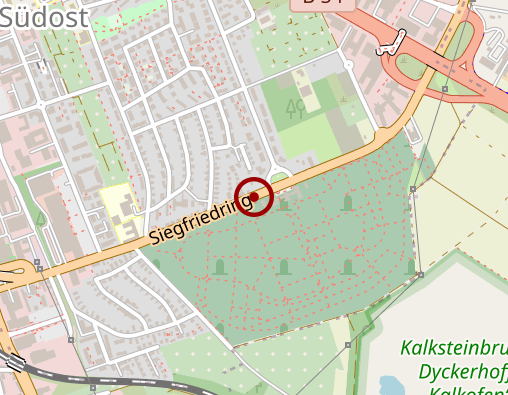 Karte: Krematorium Wiesbaden am Südfriedhof GmbH & Co. KG