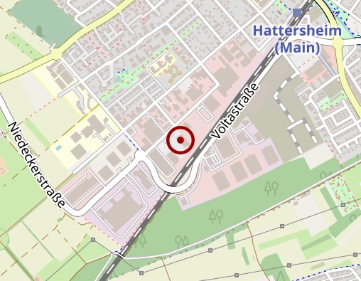 Karte: DRK Kreisverband Wiesbaden Psychosoziales Zentrum