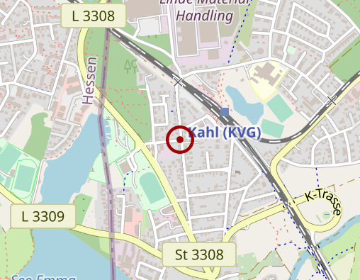 Karte: Tagespflege zur Sandmühle im Vogelpark