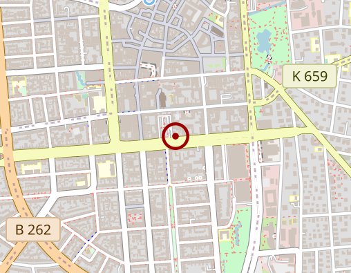 Karte: Ambulanter Pflegedienst Harmonie: Wiesbaden