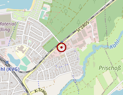 Karte: Seniorenresidenz Zur Sandmühle Kahl GmbH