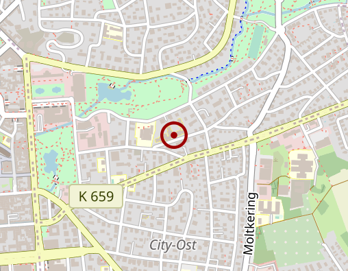 Karte: Wohnstift Wiesbaden-Kurpark GDA GmbH Hildastift am Kurpark