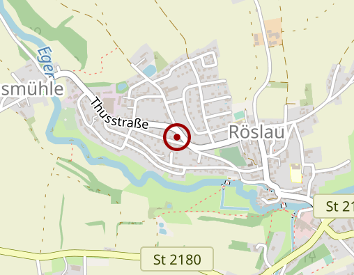 Karte: Diakonischer Pflegedienst Kirchenlamitz-Röslau- Weißenstadt