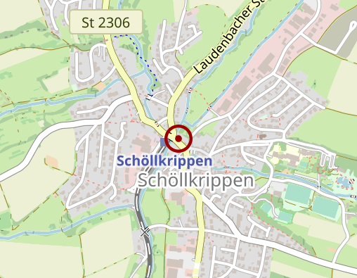 Karte: Logopädische Praxis Schöllkrippen
