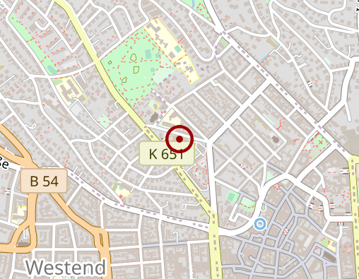 Karte: Arbeiterwohlfahrt KV Wiesbaden e.V. Pflegezentrum Robert-Krekel