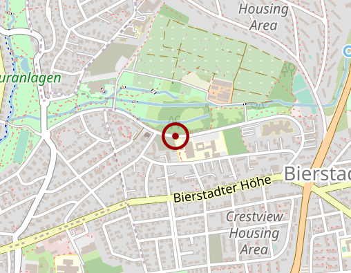 Karte: HELIOS Dr. Horst-Schmidt-Kliniken Wiesbaden