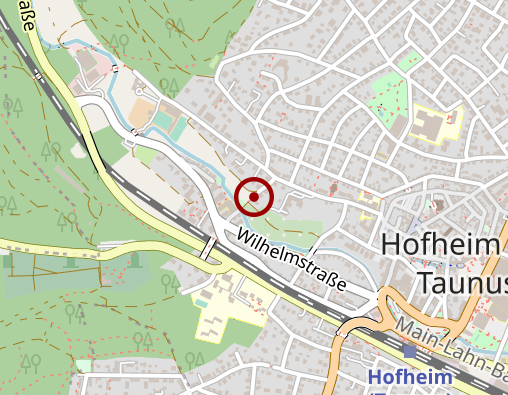 Karte: Seniorenresidenz Hofheim Betriebs GmbH DOREAFAMILIE Hofheim