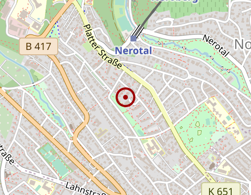 Karte: Kinder-und Jugendpsychiatrische Ambulanz der Klinik Rheinhöhe