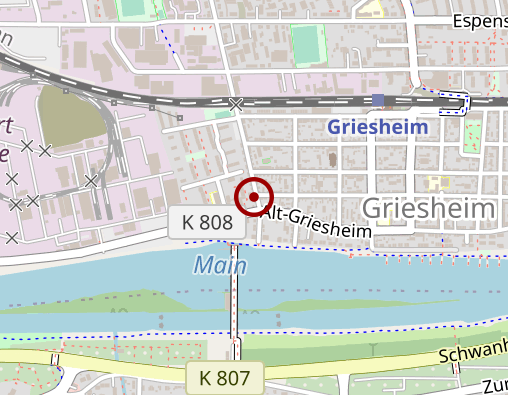 Karte: Rheuma-Liga Hessen e.V.