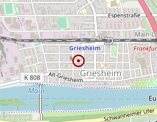 Karte: Alte Apotheke in Griesheim