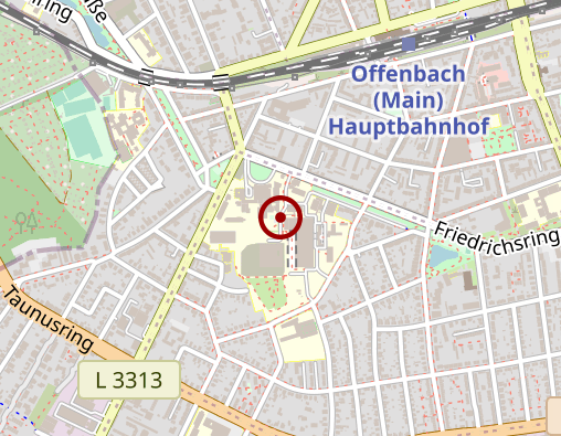 Karte: Sana Klinikum Offenbach GmbH