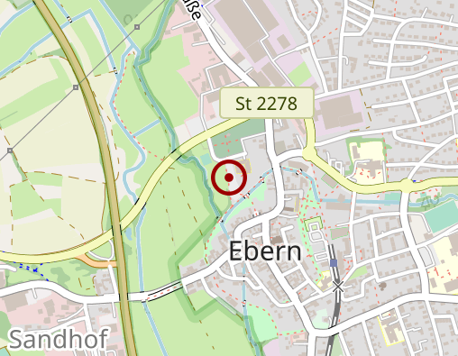 Karte: Diakonisches Werk Bbg./Forchh.Sozialpsychiatr.Zentrum Ebern