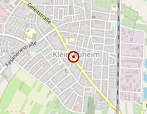 Karte: Fasanen-Apotheke